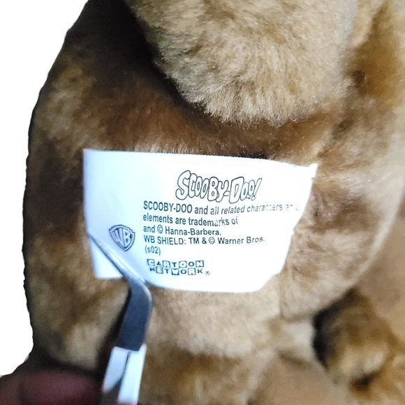 Vintage Plush Scooby Doo Wizard Stuffed Animal Dog Magician Cartoon Network 16" - Picture 9 of 11